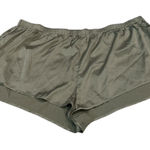 SKIMS NWT ‎ Silky Green Track Shorts Lounge 4X Plus Size Photo 0
