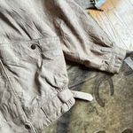 wilson's leather  Tan Crinkle Leather Bomber Jacket Photo 2