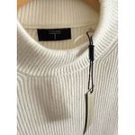 Tahari  Sweater Women's Small‎ Cream Viscose Pullover Stretch NWT Photo 3