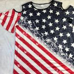 Unbranded Women's American Flag One Piece Bathing Suit, Patriotic Shirt‎ XL New Red Photo 9