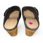 Veronica Beard Black Suede leather Dacey mule clogs 9.5 Photo 3