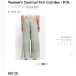 POL Textured Culottes Photo 4