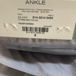 Liz Claiborne New  Career Emma Ankle Pants Womens Sz 8 Silver Gray Photo 4