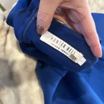 Hunter Bell Porter Dress Sleeveless Sheath Scuba Cut Out Bright Blue Size 2 Photo 5