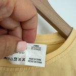 Alphalete Cropped Tee Shirt Womens Large Beige Logo Cotton Stretch Everyday Wear Photo 4