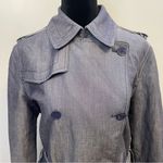 Banana Republic  Trench Coat Italian Fabric Size Large Photo 10