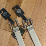 Vince Camuto  Cream and mother of pearl buckle  Belt Photo 3