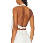 Retrofête retrofete Florence Pearl Button Vest White Womens Size Large Photo 2