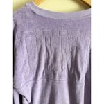 Victoria's Secret  Pink Purple TERRY VARSITY BEACH OVERSIZE TOP SHIRT XS 90s‎ Y2K Photo 2