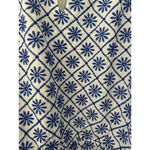 Draper James RSVP Blue & White Embroidered Sleeveless Baby Doll Dress Plus 3X Photo 9