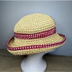 Disney Minnie Mouse Hat Floppy Sun Garden WDW Walt  World 100% Paper Vintage Photo 2