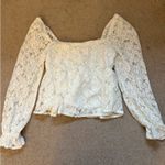 Altar'd State White Lace  Top Photo 0