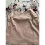 Endless Rose Long Sleeve Round Neck Embroidered Floral Mesh Top Beige/Red Size S Photo 9