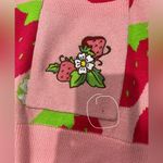 Strawberry Shortcake Allover Strawberry Print Women's Cardigan (Medium) Photo 9
