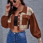 SheIn flannel jacket Photo 0