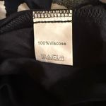 Kirundo Floral Embroidered Black and White Dress Size M Photo 4