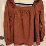 Hayden EUC brownish orange top size L Photo 2