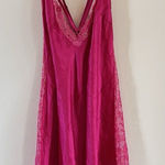 Victoria's Secret  Hot Pink with Lace Accents Size Large Photo 0