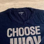 Juicy Couture Navy Logo Top Size M Photo 2