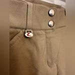 Horze Breeches Riding Pants Women’s Large Softshell Full Seat Equestrian Green Photo 4