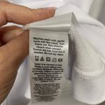 DKNY  Sport Logo Patch Sneaker Dress White Sweatshirt Size Small NEW Casual Photo 6