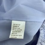 Oleg Cassini Vintage 80s Silk Pants Women’s M Blue Loose Fit Elastic Tie Waist Size M Photo 11