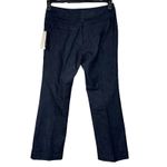 Kenneth Cole  Reaction SZ 10 Womens Denim Trouser Pants Mid-Rise Pocket Dark Wash Photo 3