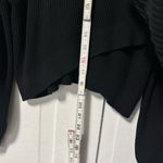 Lululemon Reversible Crossover ribbed Black medium weight crewneck sweater Photo 7