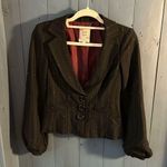 Nanette Lepore For Bergdorf Goodman Vintage Black Blazer, Size 2 Photo 0