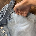 American Eagle Paperbag High Waist Button Fly Denim Jean Shorts Size 6 Photo 3