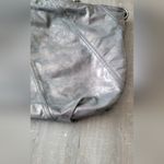 Michael Kors Collete Purse Gun Metal Metallic Shoulder Bag Photo 1