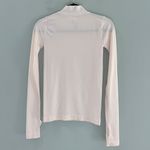 Free People Intimately  Mock Neck Long Sleeve Top Off-White M/L Photo 5