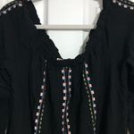 Flying Tomato Boho Aztec western embroidered  black dress women’s large‎ new NWT Photo 1