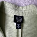 Eileen Fisher Women's Eileen Fisher PS Green Snap Lightweight Blazer Business Photo 2