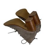 Jeffrey Campbell Jeffery Campbell Cors Lace Up Suede Heeled Booties Photo 8