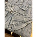 Banana Republic Denim Shirt Dress 4P Petite Long Sleeve Button Front Photo 3
