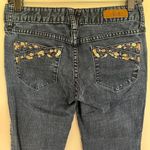 Guess Jeans Women's Blue Jeans Denim Low Rise Pismo Straight Leg Sequins Size 29 Photo 6