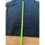 CeCe  Long Sleeve Crew Neck Mixed Fabric Blouse M Photo 2