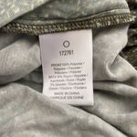 Dolan green printed peplum short sleeve blouse Photo 5