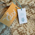 Kona Sol  Women’s Medium 8 10 Brown Tan Snake Skin Print One Piece Swim suit New Photo 5