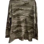 American Eagle  Women's Camo Long Sleeve Waffle Knit Thermal Top M Photo 6