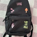 Vans Logo Patch Mini Backpack Solid Black Photo 0