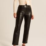 Abercrombie & Fitch Abercrombie Vegan Leather Pants Photo 0