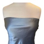 Wild Fable  Blue Strapless Satin Tube Dress Size XL Photo 6