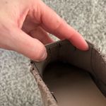 ALDO  Taupe Faux Suede Ankle Booties Size 8 Photo 9