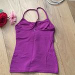 Racer back yoga tank Purple Photo 1