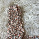 Aerie  Floral Smocked Pleated Midi Dress Photo 3