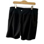Baleaf Black Lined Shorts Side Hip Stash Pockets Women's XL New Photo 4