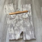 Cotton Citizen Pants tie dye ribbed flare womens Cream Purple (medium) casual Photo 4