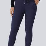 Halara NWT  softlyzero high waisted drawstring pocket full length joggers size XL Photo 0